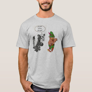 Honey badger ger inte en dyft tee shirt