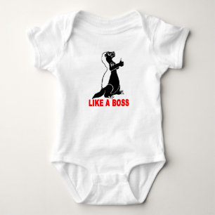 Honey badger gillar en chef t shirt