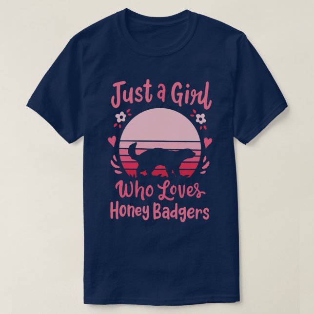 HONEY BADGER HONEY BADGER ÄLSKARE 1 T SHIRT (Design framsida)