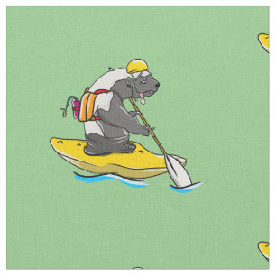 Honey badger i en båt tyg