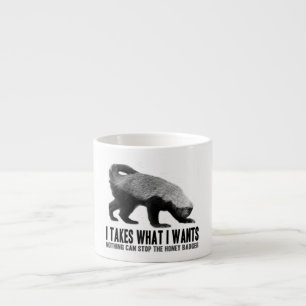 Honey badger - I tar vad I önskar Espressomugg