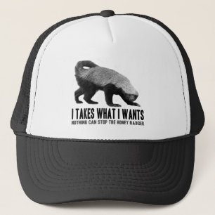 Honey badger - I tar vad I önskar Truckerkeps