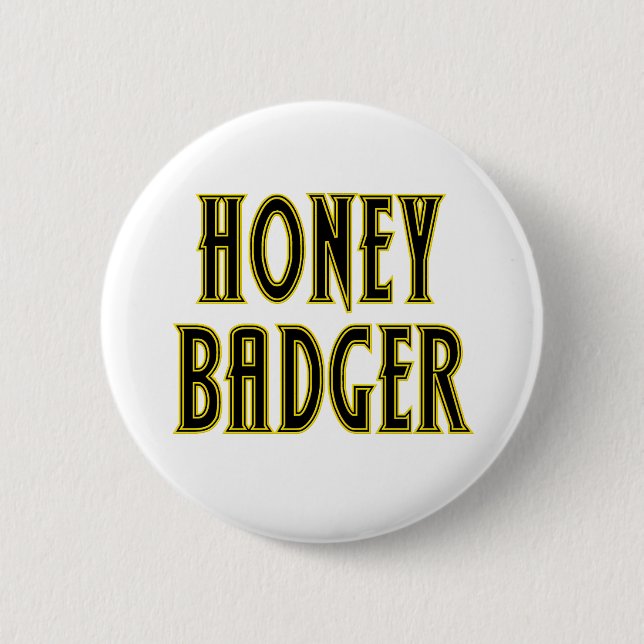 Honey badger knapp (Framsida)