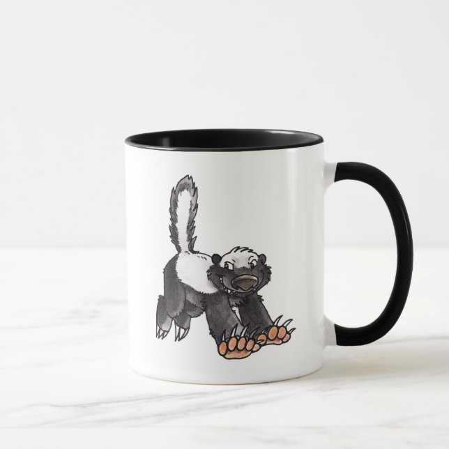 Honey badger mugg (Höger)