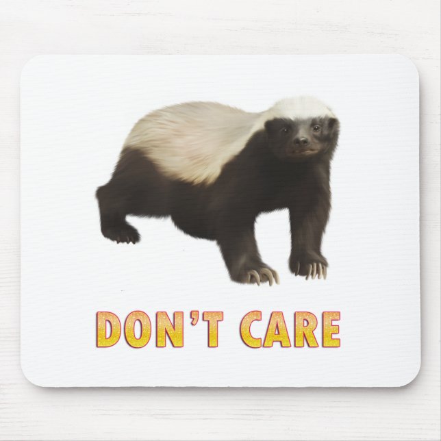 Honey badger musmatta (Framsidan)