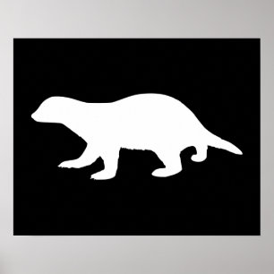 Honey badger poster