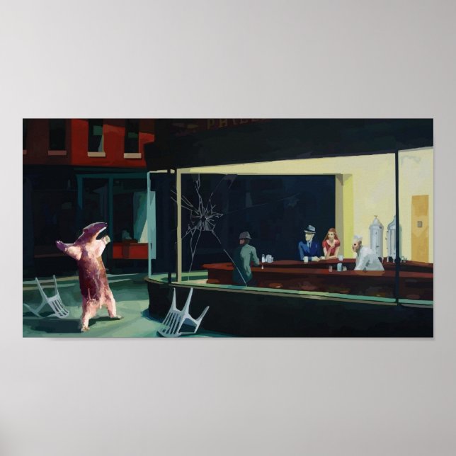 Honey badger poster (Framsidan)