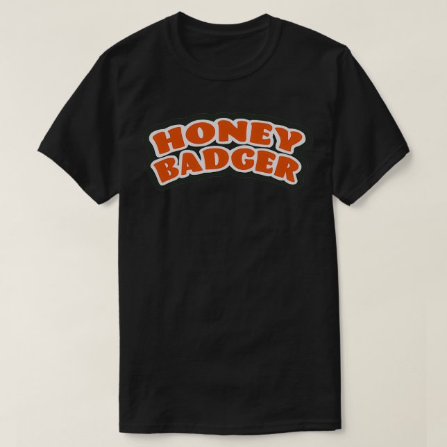 Honey badger Ricciardo T Shirt (Design framsida)