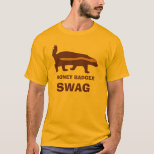 honey badger-svamp tee