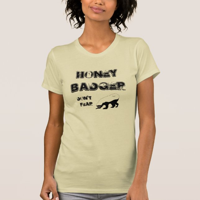 Honey badger t-shirt (Framsida)