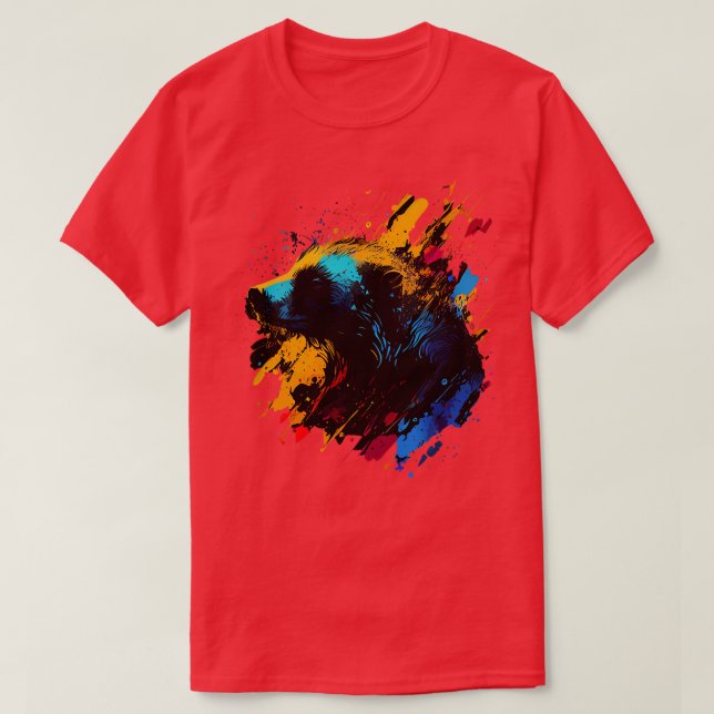 Honey badger t shirt (Design framsida)