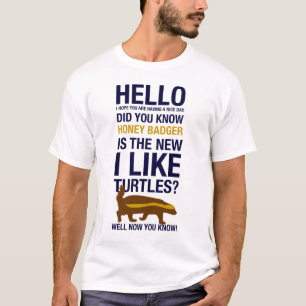 honey badger tee