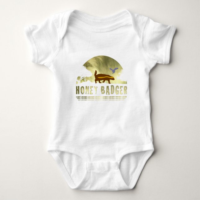honey badger tee shirt (Framsida)