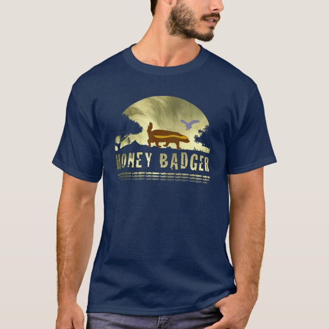 Honey badger tee shirt (Framsida)