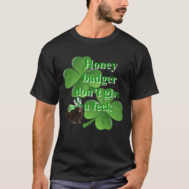 Honey badger tee shirt (Framsida)