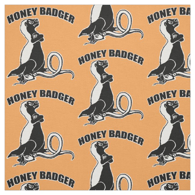 Honey badger tyg (Provkarta)