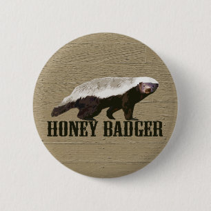 Honey badger Vild Animal Knapp