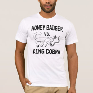 Honey badger vs. kungkobra tee