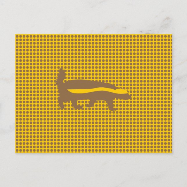 honey badger vykort (Framsida)