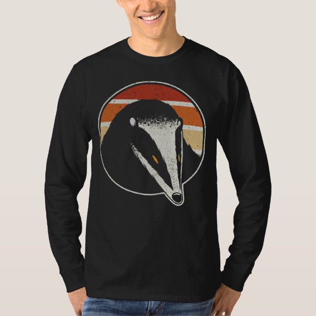 Honey Badger  Wildlife Animal Ratel  1 T Shirt (Framsida)