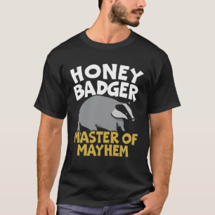 Honey badger Wildlife Animal Ratel 23 T Shirt