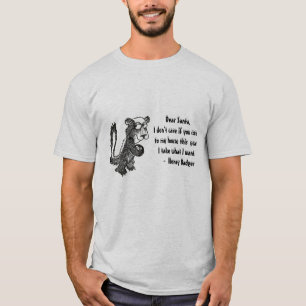 Honey badgerbrev till jultomten tee
