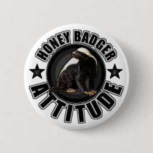 Honey badgerINSTÄLLNING - rundadesign Knapp