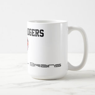 Honey badgerkärlekBabes med hjärnmuggen Kaffemugg