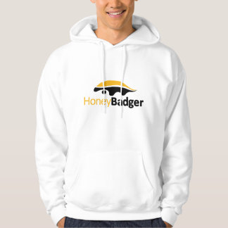 Honey badgerklassikerlogotyp hoodie