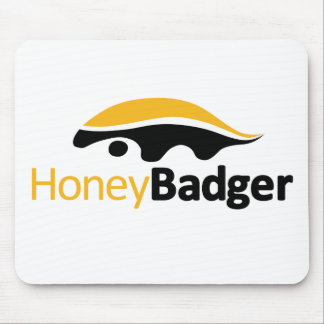 Honey badgerlogotyp musmatta