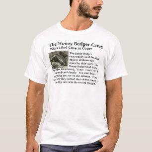Honey badgeromsorgarna tee