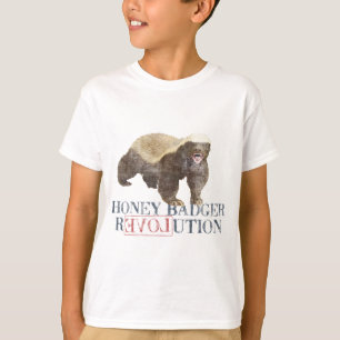 Honey badgerrevolution tee shirt