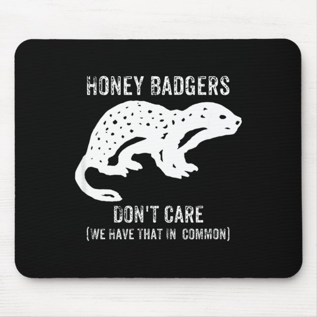Honey Badgers Don't Care S  Musmatta (Framsidan)