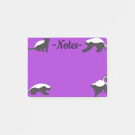 Honey Badgers Post-it Block