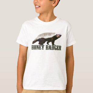 Honey badgervilddjur tee