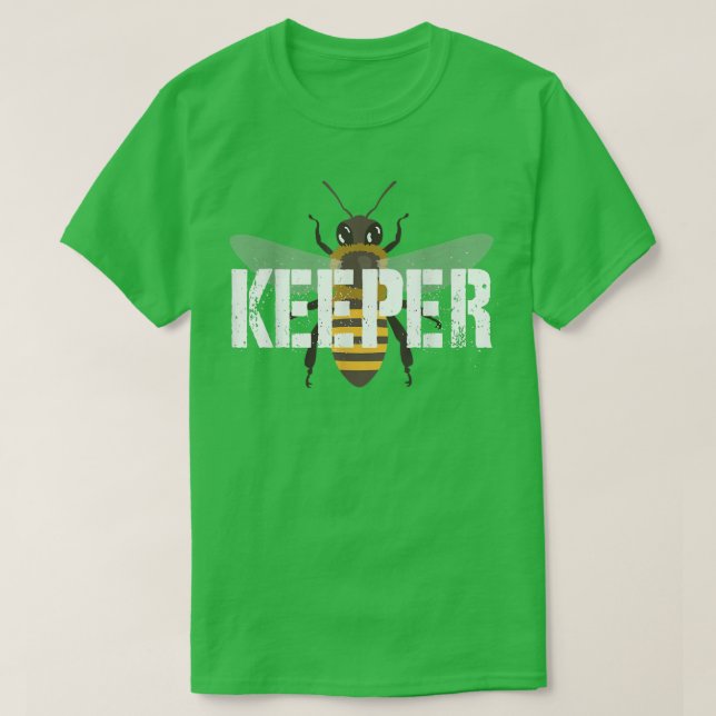 Honey Bee Beekeeping Beekeeper Design  T Shirt (Design framsida)