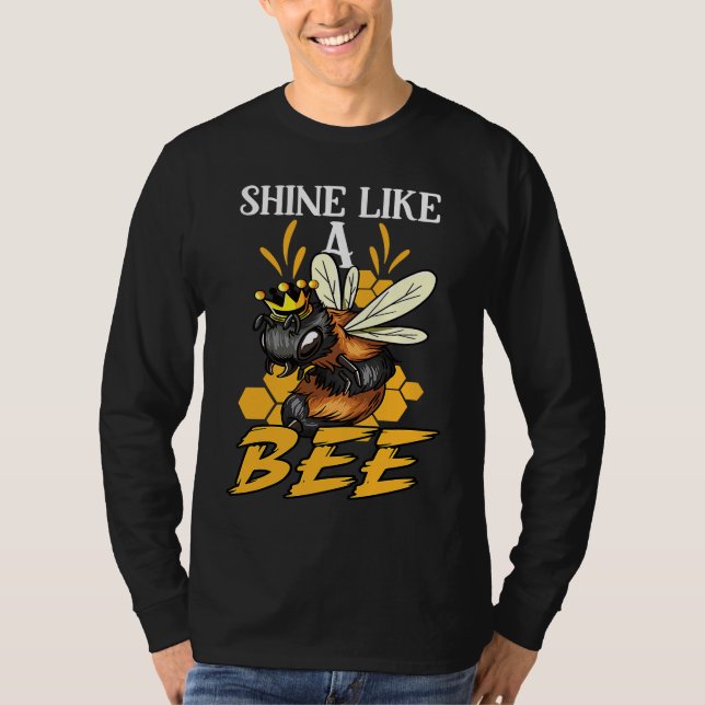 Honey Bee Beekeeping Beekeeper Honeybee Apiary Api T Shirt (Framsida)