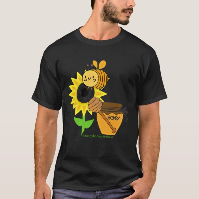 Honey Bee Healthy Life - 20 april T Shirt (Framsida)