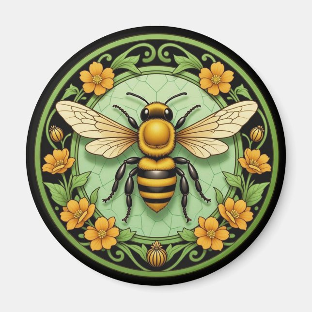 Honey Bee Jugend Magnet (Framsidan)