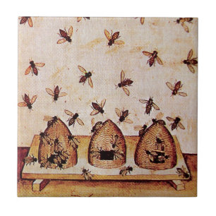 HONEY BEE KAKELPLATTA