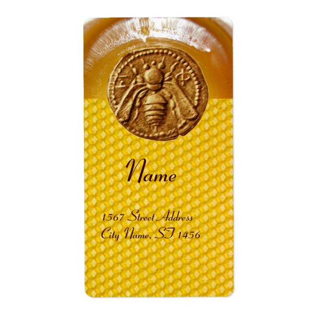 HONEY BEE,KÖPANDE NÖTKÖPER APIARIST FRAKTSEDEL (Framsidan)