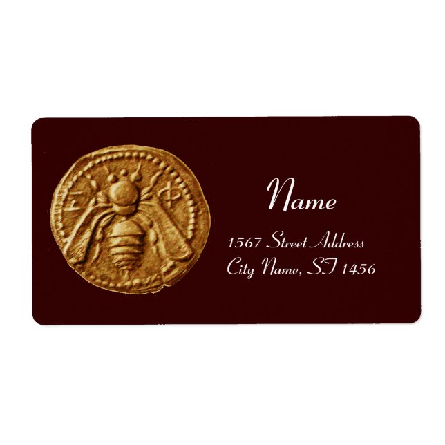 HONEY BEE,KÖPER APIARIST FRAKTSEDEL (Framsidan)