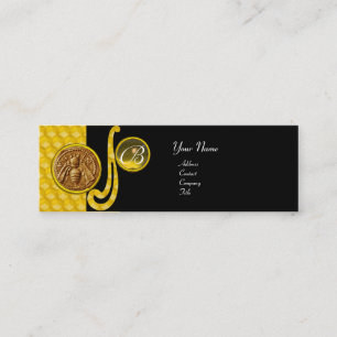 HONEY BEE,KÖPER APIARIST MONOGRAM MINI VISITKORT