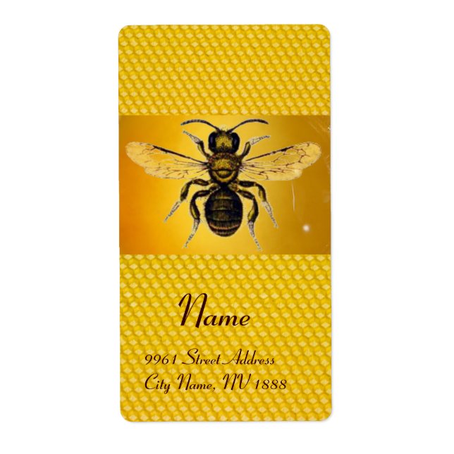 HONEY BEE,KÖPER FRAKTSEDEL (Framsidan)