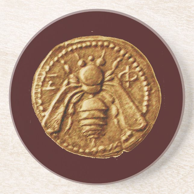 HONEY BEE,KÖPER UNDERLÄGG SANDSTEN (Framsidan)