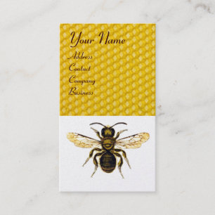 HONEY BEE,NÖTKÖPER /biodlingsmaterial Visitkort