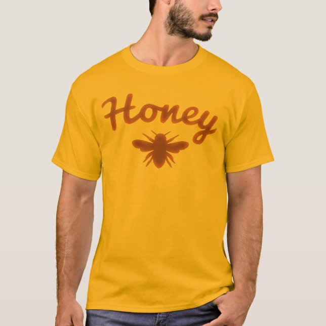 Honey Bee Script Tröja – Söt som kan Bin (Framsida)