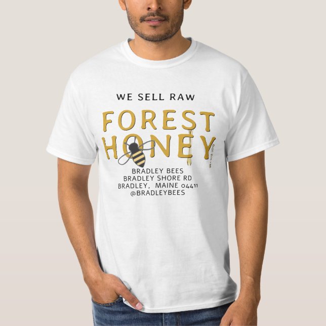 HONEY BEEKEEPER APIARY T SHIRT (Framsida)