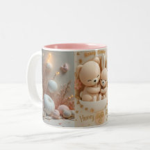 Honey Bonny Baby Mug – Baby Bear & Bunny