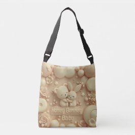 Honey Bonny Baby Söt Björn & Kanin Totebag Axelväska
